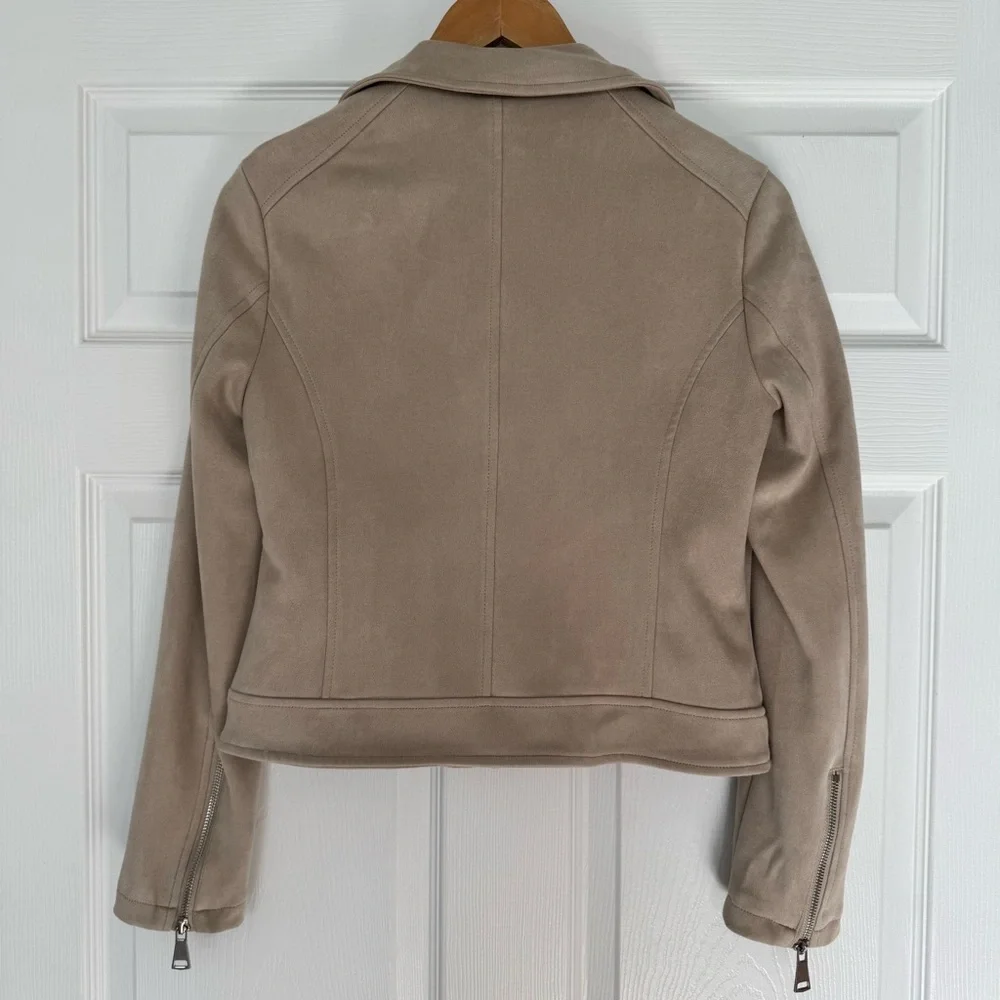 Philosophy faux suede leather jacket - Picture 6 of 10